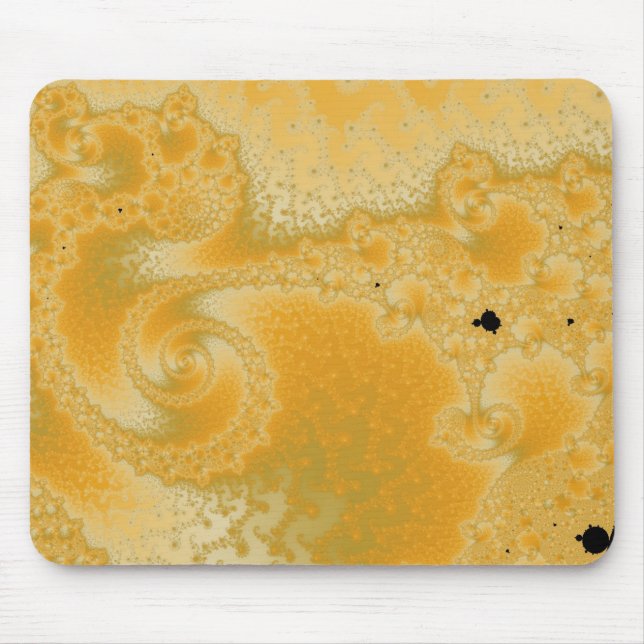 Gold Schmelz Mauspad (Vorne)
