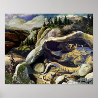 Gold schützen poster