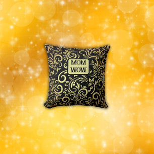 Gold & Schwarz - MAMA - WOW Kissen