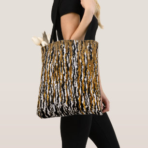Gold & Schwarz Modern Safari Regen Dschungel Glamo