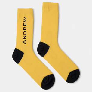 Gold Schwarz oder WÄHLEN SIE IHRE FARBE mit Jumbo- Socken