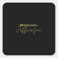 Gold schwarze Farbe elegant moderne minimalistisch