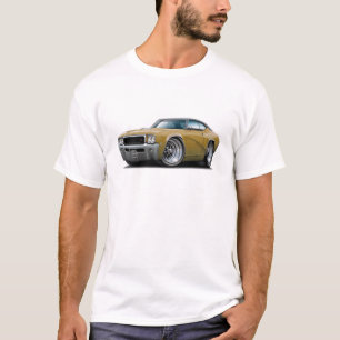 Gold-Schwarzes Spitzenauto 1968 Buicks GS T-Shirt