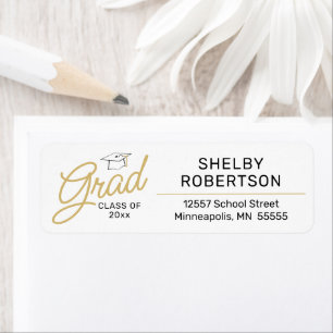 Gold Script Class von 2025 Grad