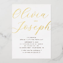Gold-Script-Engagement | Minimalistisches Foto