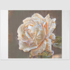 Gold Seide Einzigartige Rose Seidenpapier