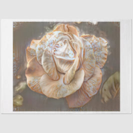 Gold Seide Moderne Rose Kunst, Dichtung und Musik Seidenpapier