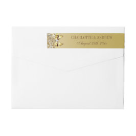 Gold Sequins Bow und Diamond