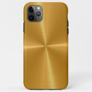 Gold Shiny Stainless Steel Metal Case-Mate iPhone Hülle