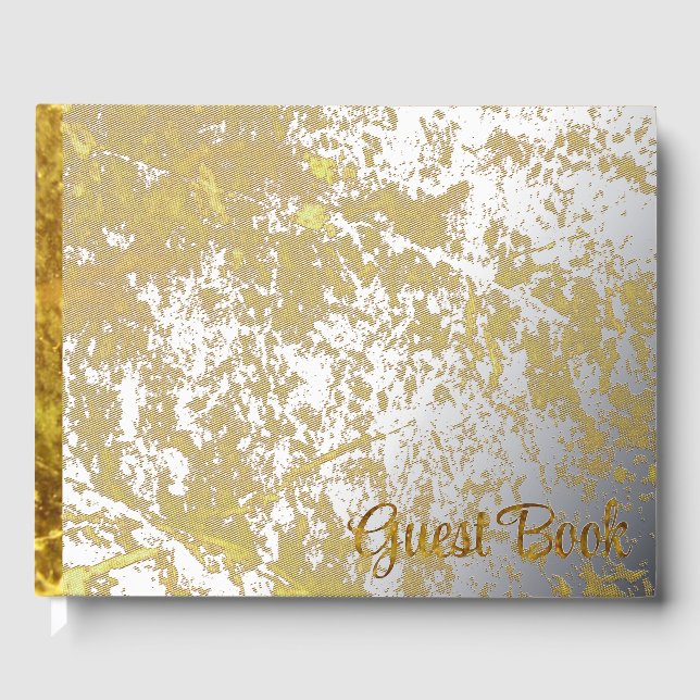 Gold & Silber Gästebuch (Vorderseite)