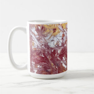 Gold, Silber, Rot, Roségold, Marmorkunst Kaffeetasse