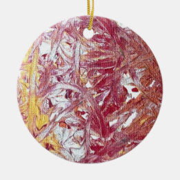 Gold, Silber, Rot, Roségold, Marmorkunst Keramik Ornament