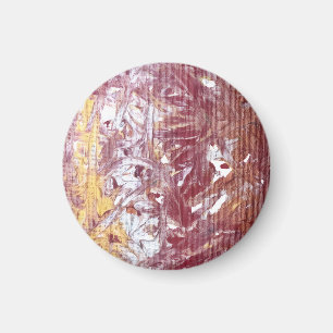 Gold, Silber, Rot, Roségold, Marmorkunst Magnet