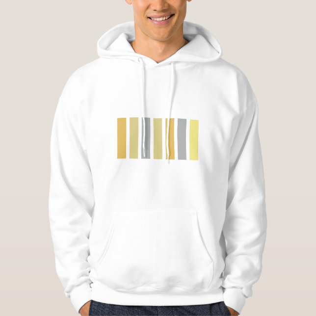Gold Silver Bronze Metal Hues Hoodie (Vorderseite)