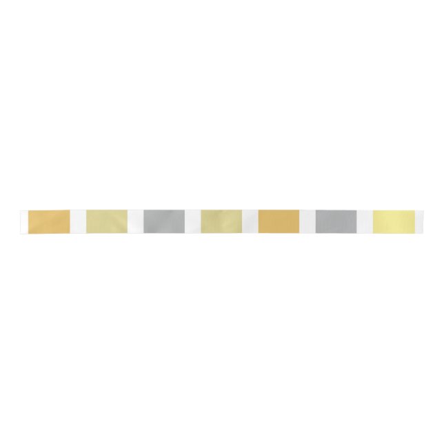 Gold Silver Bronze Metal Hues Satinband (Vorderseite)