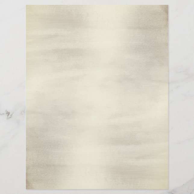 Gold Silver Dreamy Texture Scrapbook Paper (Vorderseite)