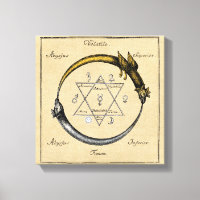 Gold & Silver Ouroboros Symbol