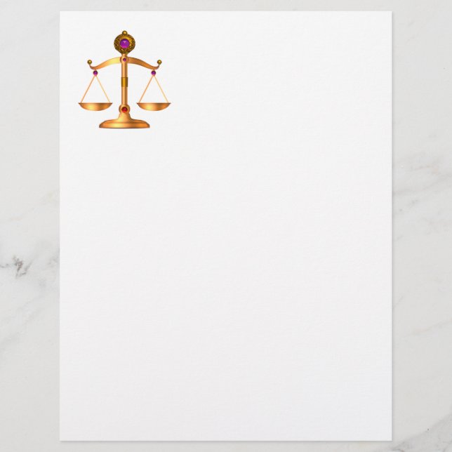 GOLD-SKALEN MIT GEM STONES, Justiz-Symbol (Vorderseite)