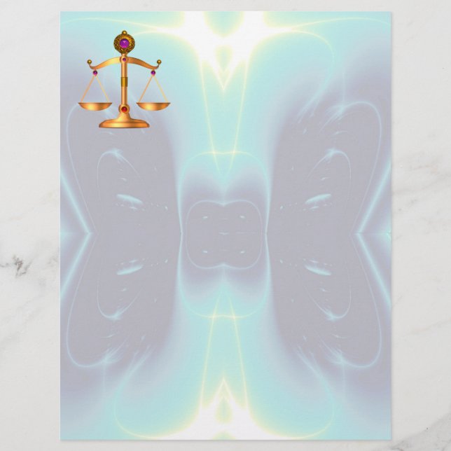 GOLD-SKALEN MIT GEM STONES, Justiz-Symbol (Vorderseite)