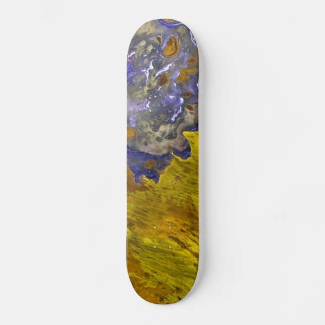 Gold Slate<br>Skateboard Skateboard (Vorderseite)