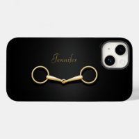 Gold Snaffle Bit Elegante Reittiere Personalisiert