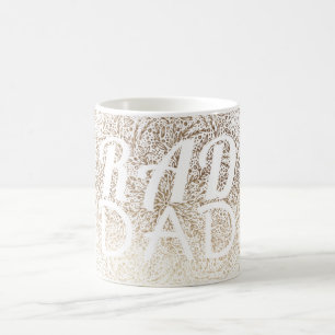 Gold SNOWFLAKE KRASS VATER CHRISTMAS Kaffeetasse
