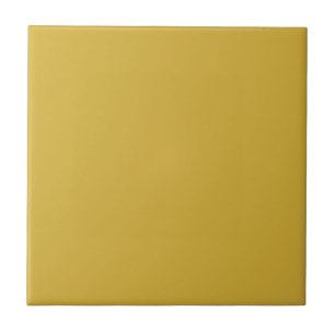 Gold Solid Color Tile Fliese