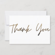 Gold Sparkle Dankeschön Karte