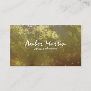 Gold Sparkle Textur Visitenkarte