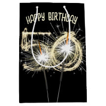 Gold Sparkler zum 50. Geburtstag