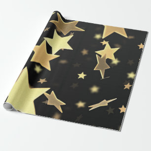 Gold spielt Packpapier die Hauptrolle