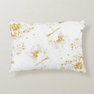 Gold spritzt Textur. Gestaltungselement Dekokissen