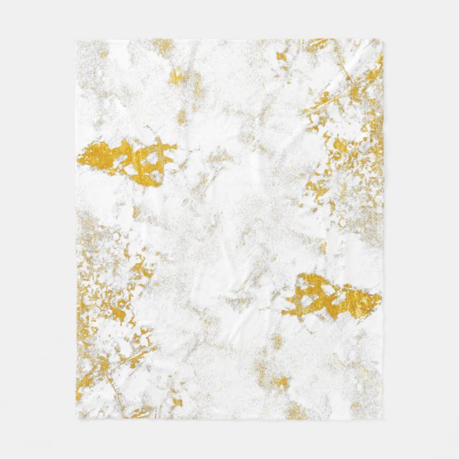 Gold spritzt Textur. Gestaltungselement Fleecedecke (Vorderseite)