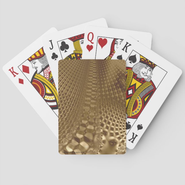 Gold Standard Fraktal Playing Cards Spielkarten (Rückseite)