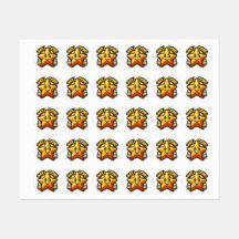 Gold Star der Ermutigung - Gut gemacht! Etiketten