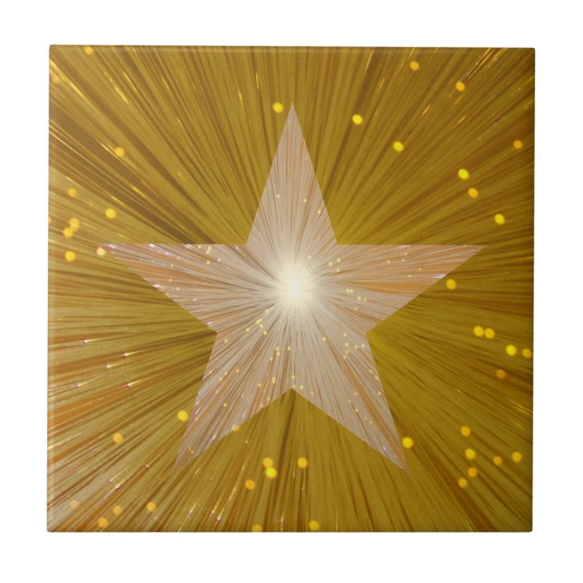 Gold Star Fliese (Vorderseite)