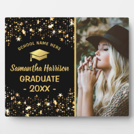 Gold Star Graduate | Foto 2025 Abschluss Fotoplatte