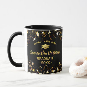 Gold Star Graduate   Foto 2025 Abschluss Tasse