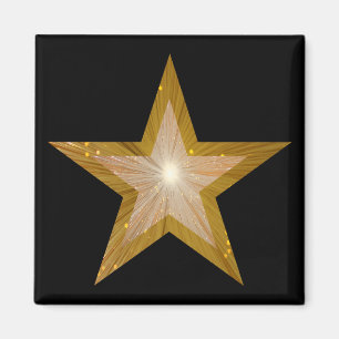 Gold Star Kühlschrankmagnet Magnet