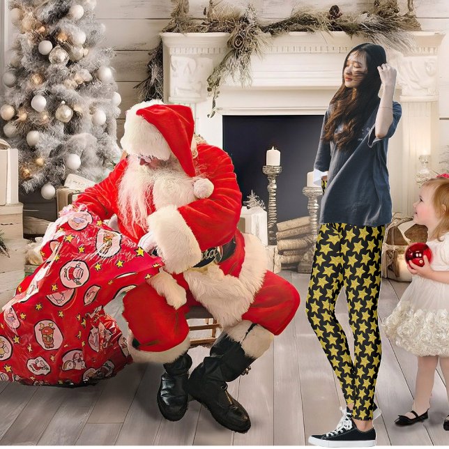 Gold Star Leggings (Von Creator hochgeladen)