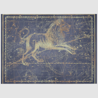 Gold Star Map Series Design 18 Seidenpapier