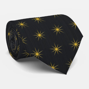 Gold Star Neck Tie Krawatte