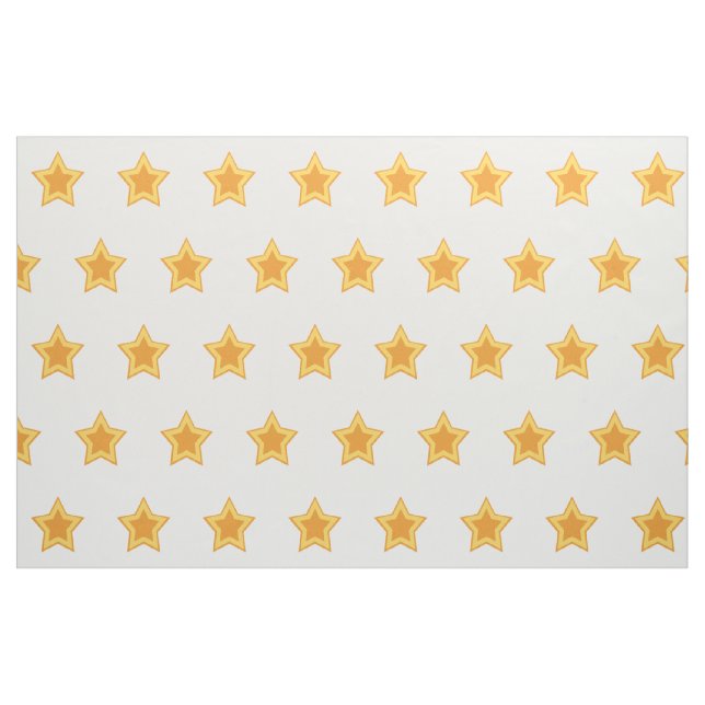 Gold Star Stoff (Fat Quarter (45,7 x 55,9 cm))