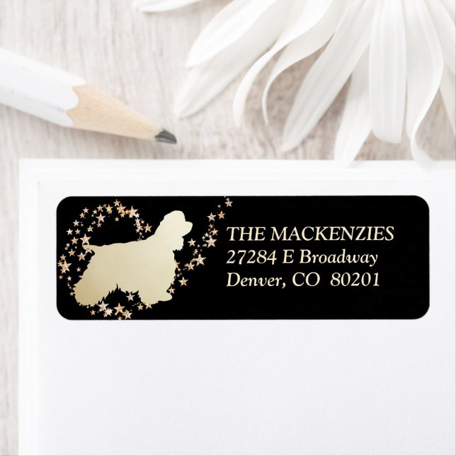 Gold Star Swirl American Cocker Spaniel (Insitu)