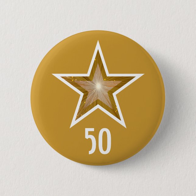 Gold-Star-Taste Gold Button (Vorderseite)