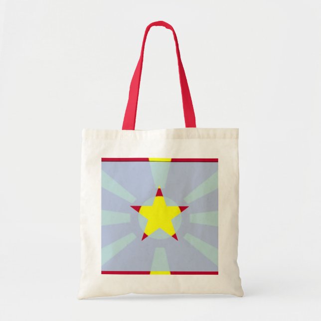 Gold Star Tote Bag Tragetasche (Vorne)