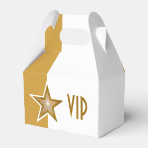 Gold Star VIP Gold, weiß Geschenkschachtel