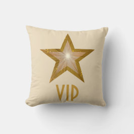"Gold Star" 'VIP'-Wurfkissen Kissen