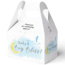 Gold Starlit Baby Boy Bliss Stork Sonderlieferung