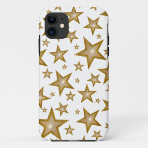 "Gold" Stars iPhone Gehäuse weiß 11 Hülle